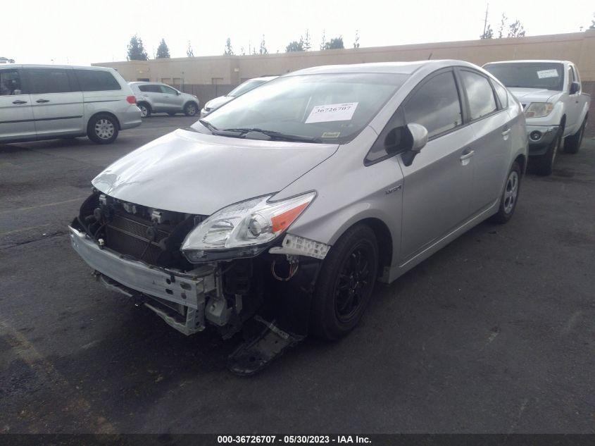 2014 TOYOTA PRIUS FOUR/FIVE/THREE/ONE/TWO - JTDKN3DU3E1774169