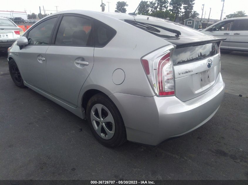 2014 TOYOTA PRIUS FOUR/FIVE/THREE/ONE/TWO - JTDKN3DU3E1774169