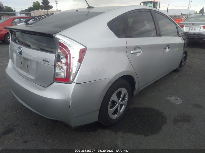 2014 TOYOTA PRIUS FOUR/FIVE/THREE/ONE/TWO - JTDKN3DU3E1774169