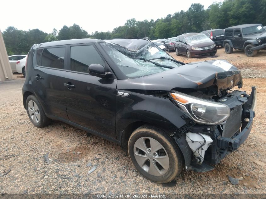 2015 KIA SOUL BASE - KNDJN2A27F7204764