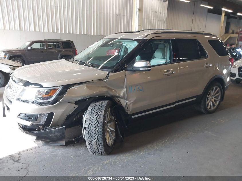 2017 FORD EXPLORER PLATINUM - 1FM5K8HT0HGD43385
