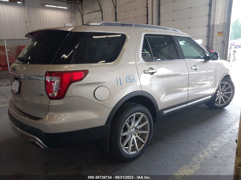 2017 FORD EXPLORER PLATINUM - 1FM5K8HT0HGD43385