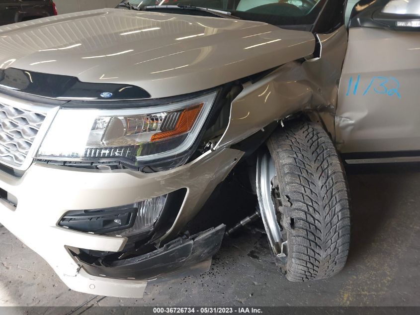 2017 FORD EXPLORER PLATINUM - 1FM5K8HT0HGD43385