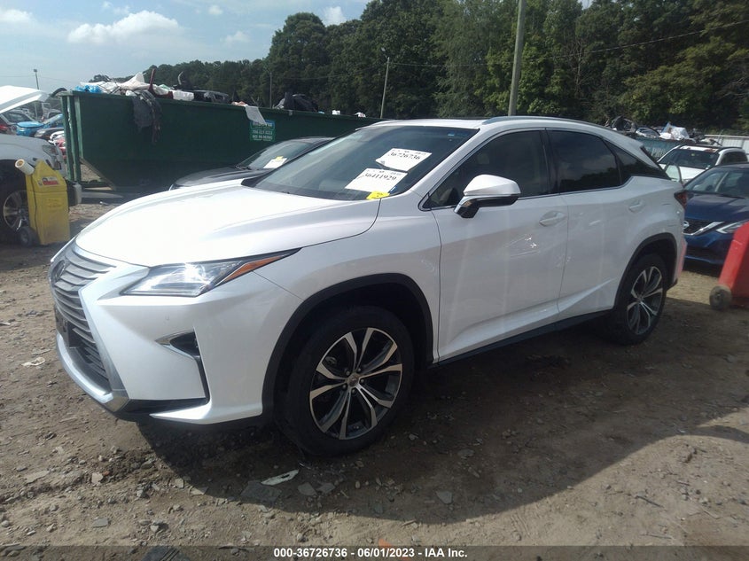 VIN 2T2ZZMCA1HC055952 2017 LEXUS RX RX 350