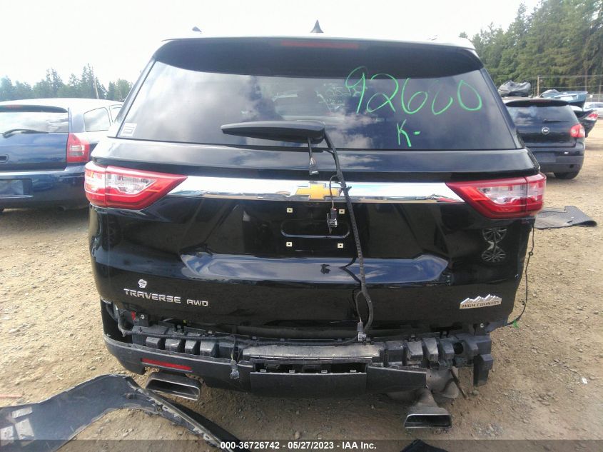 2018 CHEVROLET TRAVERSE HIGH COUNTRY - 1GNEVKKW4JJ110184