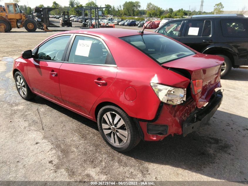 2013 KIA FORTE EX - KNAFU4A26D5658255