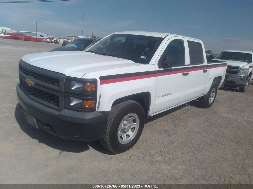 2014 CHEVROLET SILVERADO 1500 WORK TRUCK - 3GCUKPEC8EG465040