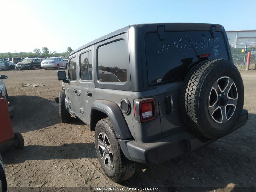 2020 JEEP WRANGLER UNLIMITED SPORT S - 1C4HJXDG2LW350568