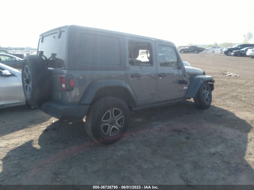 2020 JEEP WRANGLER UNLIMITED SPORT S - 1C4HJXDG2LW350568