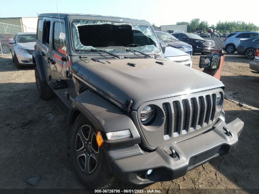 2020 JEEP WRANGLER UNLIMITED SPORT S - 1C4HJXDG2LW350568