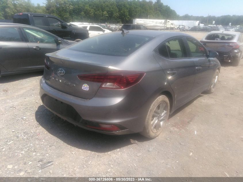 2019 HYUNDAI ELANTRA SEL - 5NPD84LF4KH429472