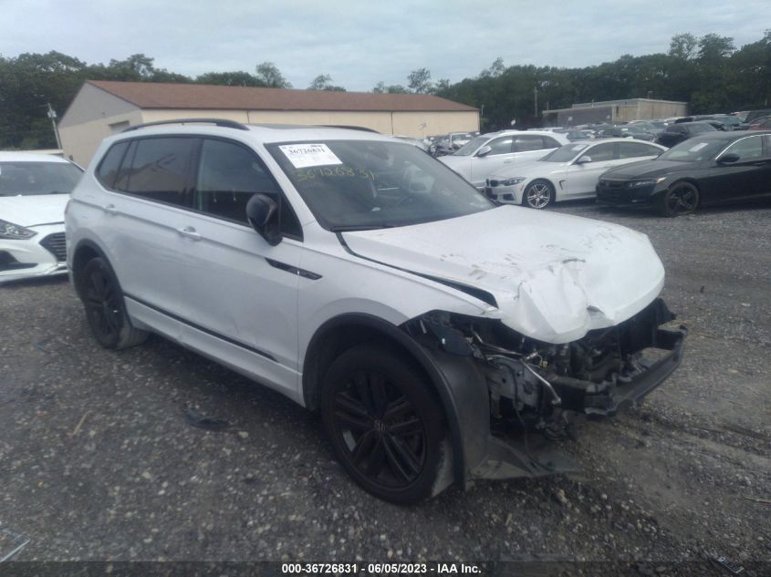 2022 VOLKSWAGEN TIGUAN SE R-LINE BLACK - 3VV8B7AXXNM033871