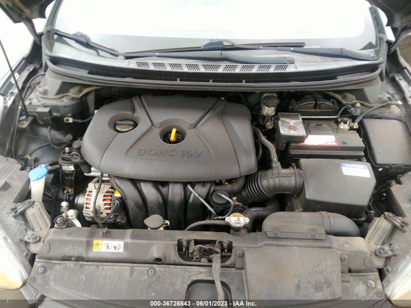 2013 HYUNDAI ELANTRA COUPE GS PZEV - KMHDH6AE8DU000751