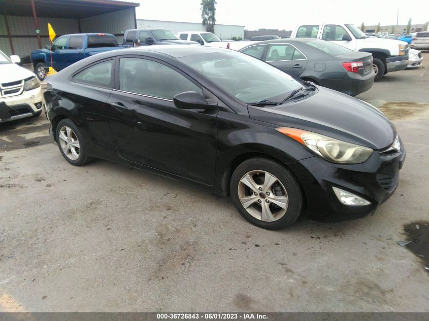 2013 HYUNDAI ELANTRA COUPE GS PZEV - KMHDH6AE8DU000751