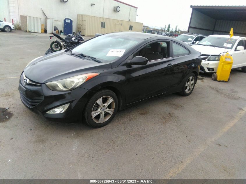 2013 HYUNDAI ELANTRA COUPE GS PZEV - KMHDH6AE8DU000751
