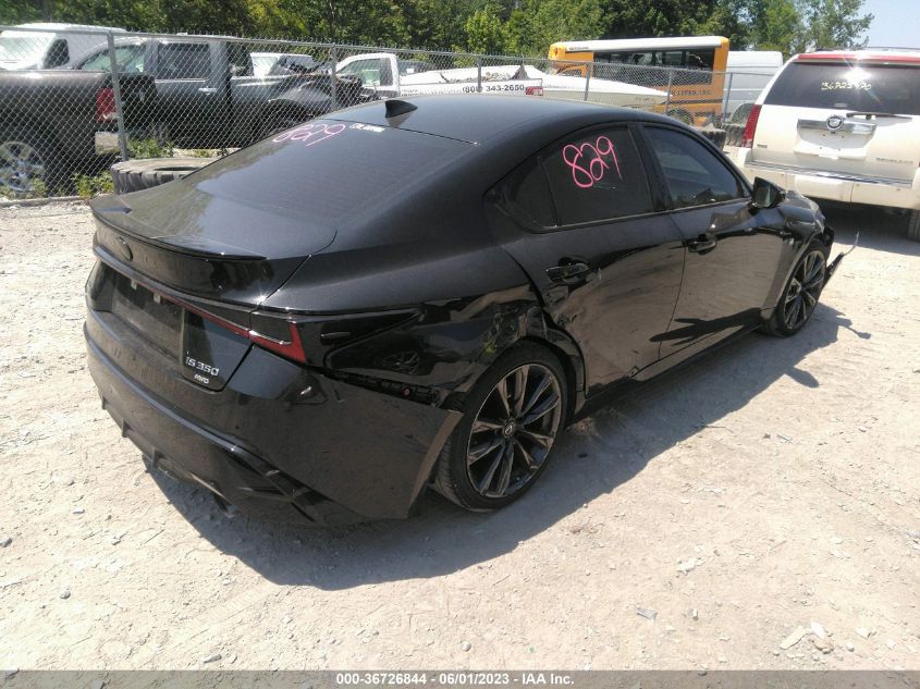 2021 LEXUS IS IS 350 F SPORT - JTHGZ1E20M5021670