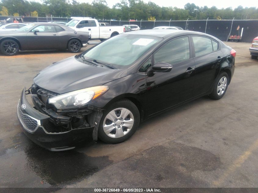 2015 KIA FORTE LX - KNAFX4A61F5365831