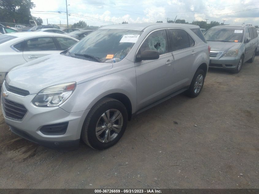 2016 CHEVROLET EQUINOX LS - 2GNFLEEK3G6193648