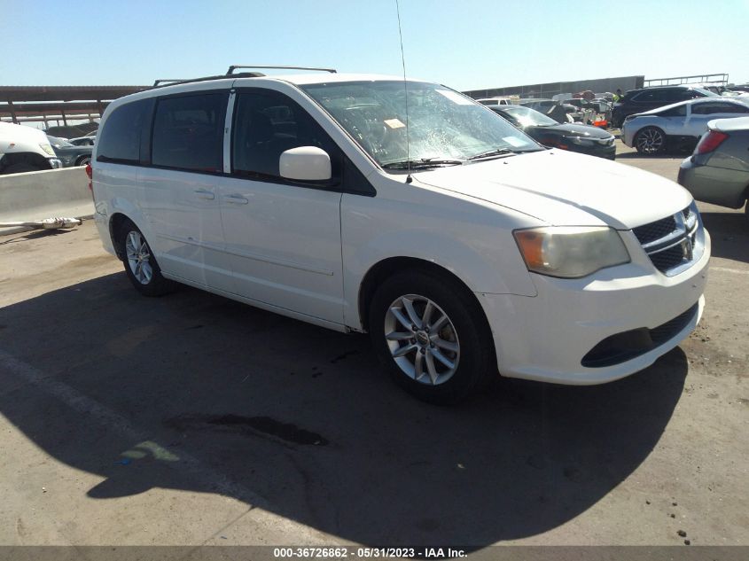 2013 DODGE GRAND CARAVAN SXT - 2C4RDGCG1DR758308
