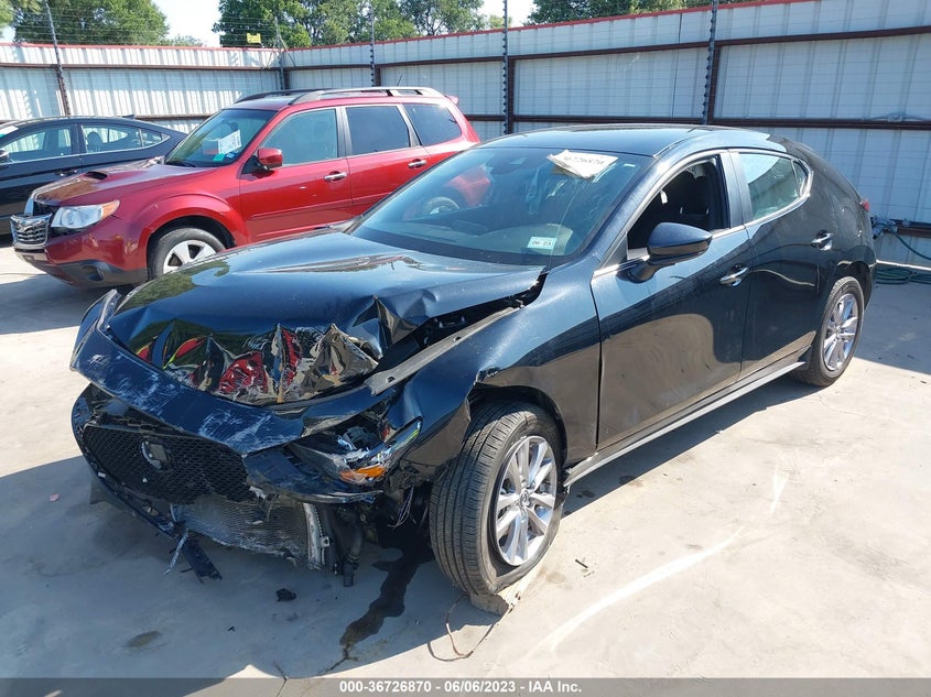 VIN JM1BPAJL6M1339459 2021 MAZDA MAZDA3 HATCHBACK 2.5 S
