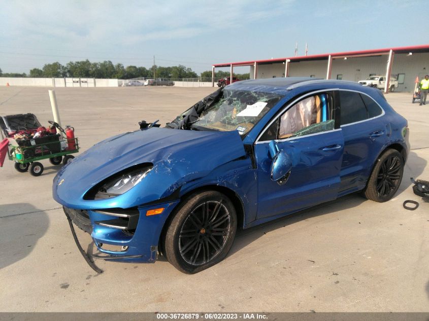2015 PORSCHE MACAN TURBO - WP1AF2A50FLB98125