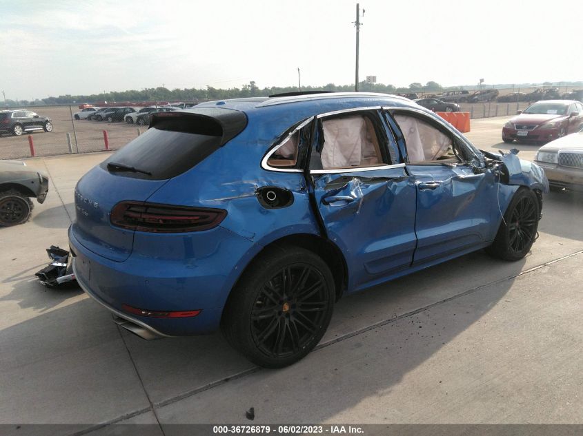 2015 PORSCHE MACAN TURBO - WP1AF2A50FLB98125
