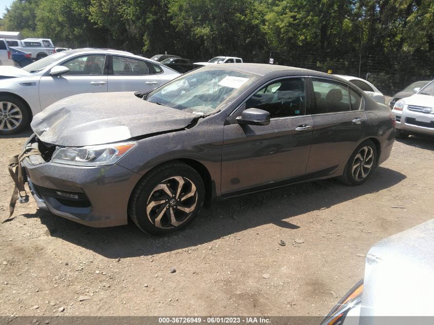 2017 HONDA ACCORD SEDAN EX - 1HGCR2F77HA005187