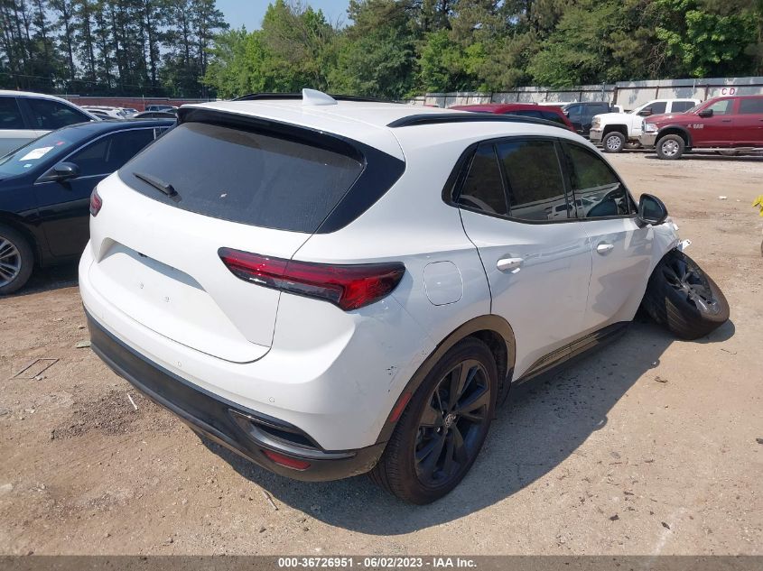 2022 BUICK ENVISION ESSENCE - LRBFZNR48ND139181