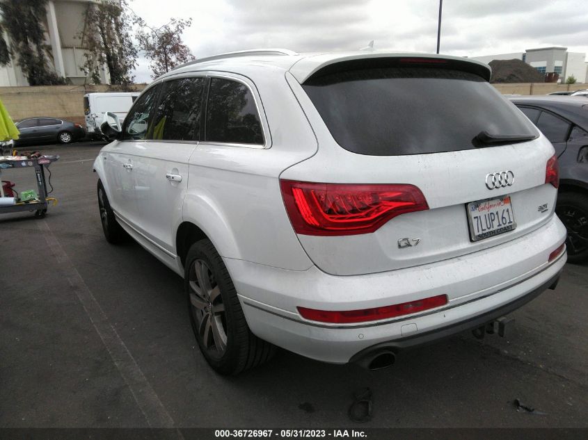 2015 AUDI Q7 3.0T PREMIUM PLUS - WA1LGBFE6FD023396