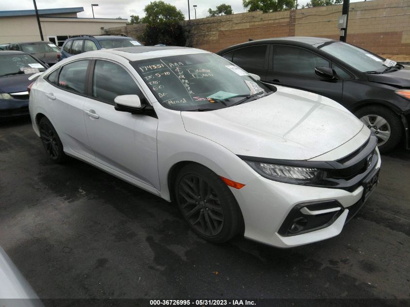 2020 HONDA CIVIC SI SEDAN - 2HGFC1E53LH705663