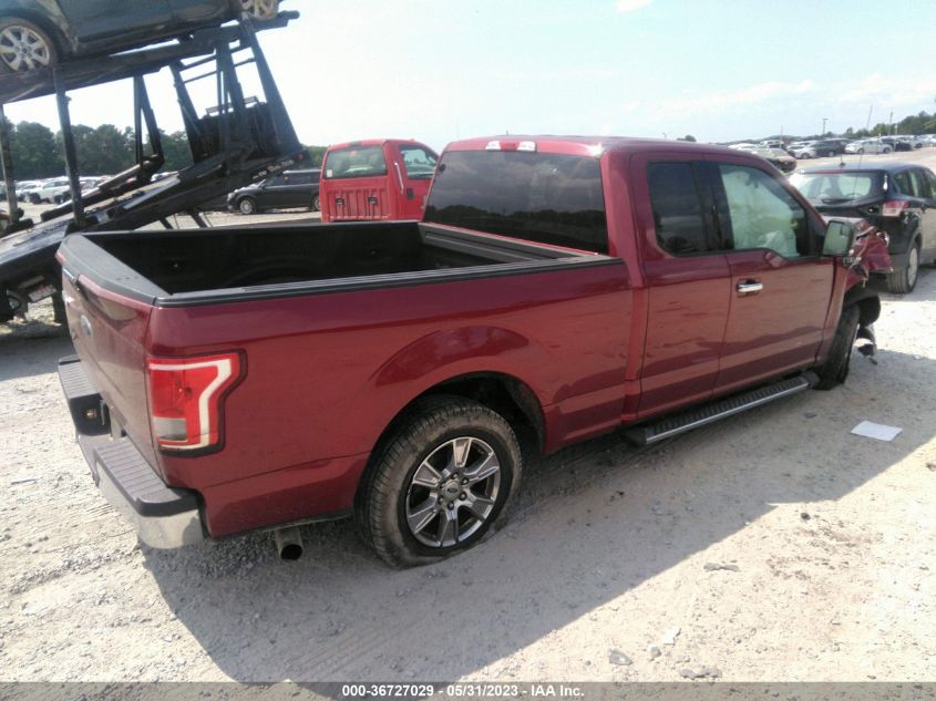 2016 FORD F-150 XL/LARIAT/XLT - 1FTEX1CP5GFD48593