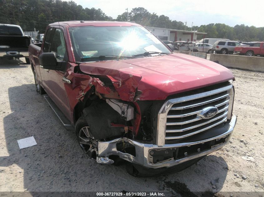 2016 FORD F-150 XL/LARIAT/XLT - 1FTEX1CP5GFD48593
