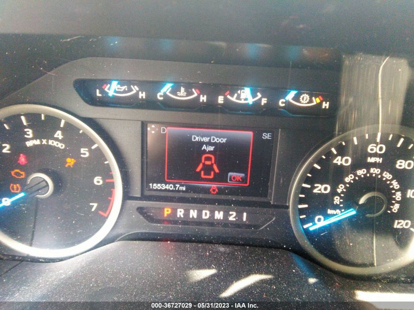 2016 FORD F-150 XL/LARIAT/XLT - 1FTEX1CP5GFD48593