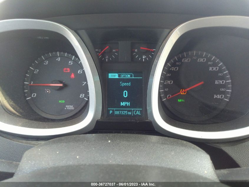2015 CHEVROLET EQUINOX LT - 2GNALBEK9F1110275