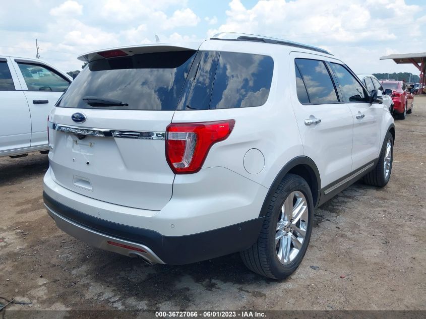 2017 FORD EXPLORER LIMITED - 1FM5K7F85HGE36346