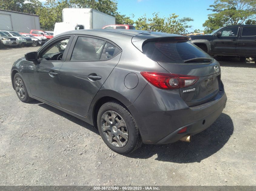2014 MAZDA MAZDA3 I SPORT - JM1BM1K75E1193504