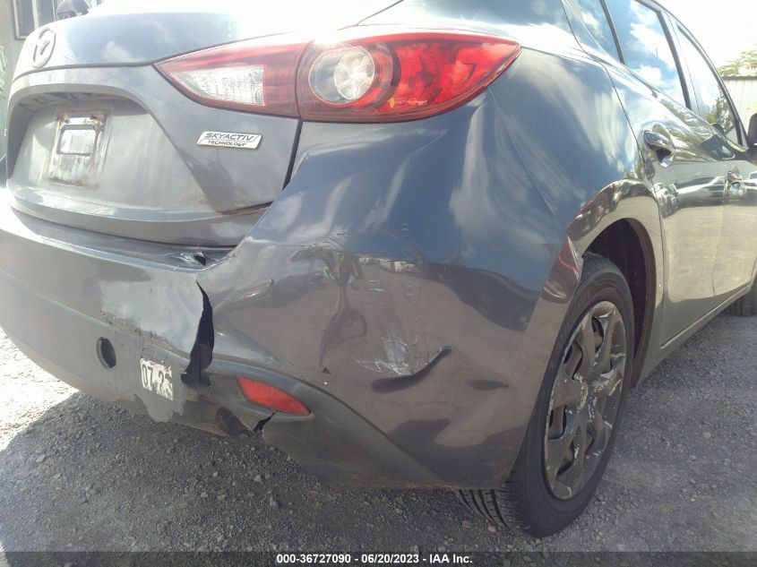 2014 MAZDA MAZDA3 I SPORT - JM1BM1K75E1193504