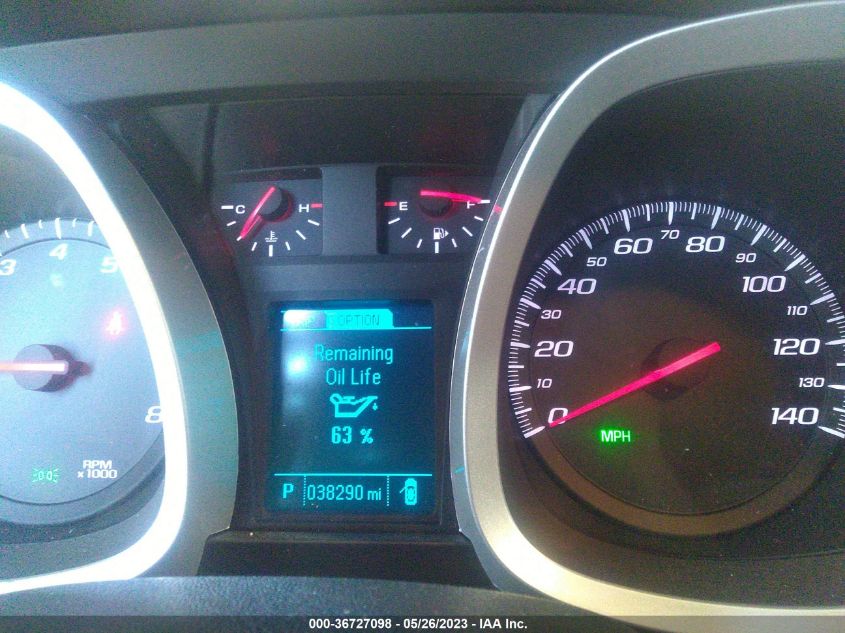 2015 CHEVROLET EQUINOX LT - 2GNFLFEK9F6380249