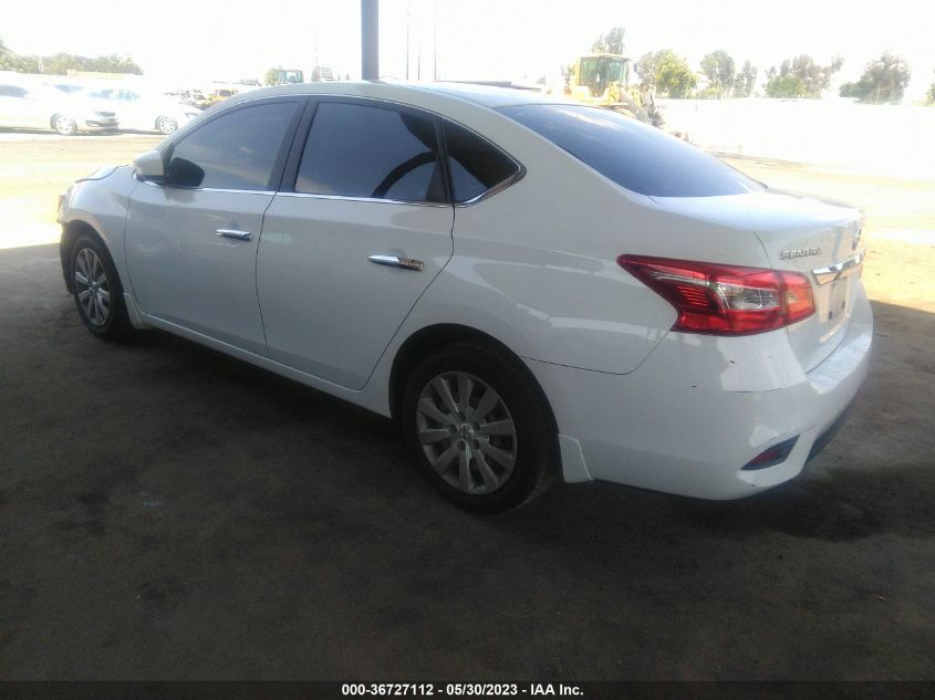 2016 NISSAN SENTRA S - 3N1AB7AP1GY255665