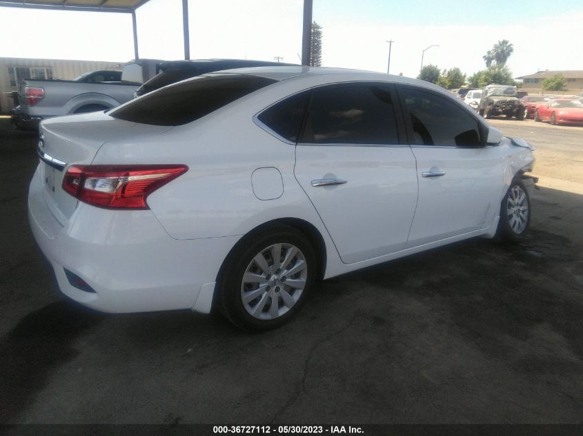 2016 NISSAN SENTRA S - 3N1AB7AP1GY255665