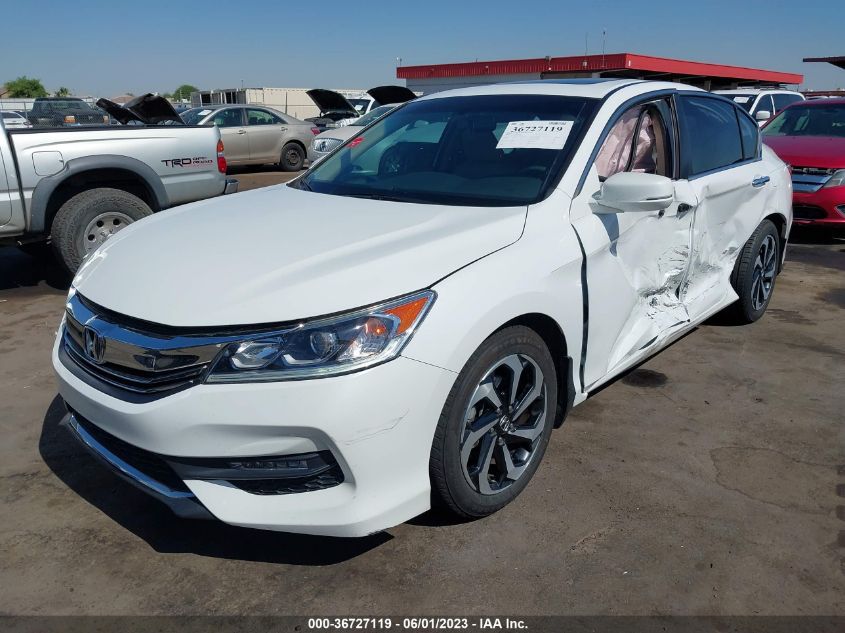 2016 HONDA ACCORD SEDAN EX-L - 1HGCR2F83GA045449