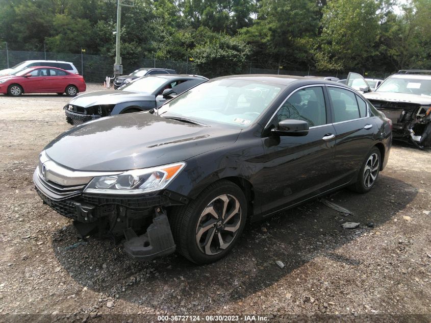 2016 HONDA ACCORD SEDAN EX-L - 1HGCR3F83GA030083
