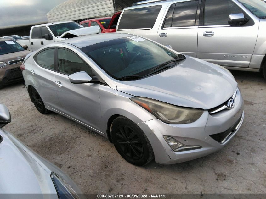 2015 HYUNDAI ELANTRA SE - KMHDH4AE0FU320668