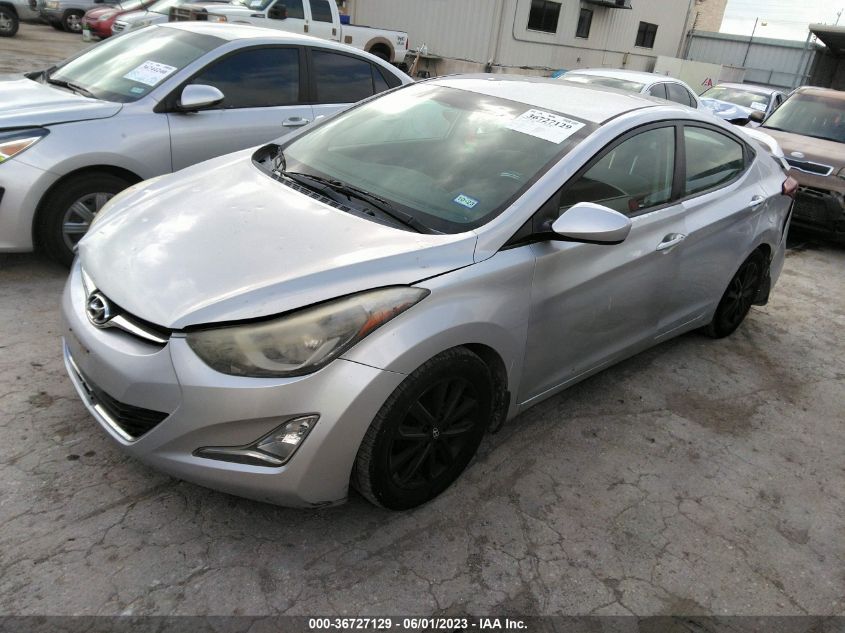 2015 HYUNDAI ELANTRA SE - KMHDH4AE0FU320668