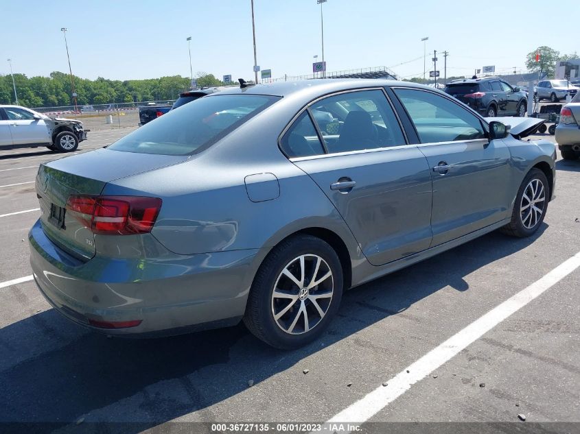 2017 VOLKSWAGEN JETTA 1.4T SE - 3VWDB7AJ6HM280945