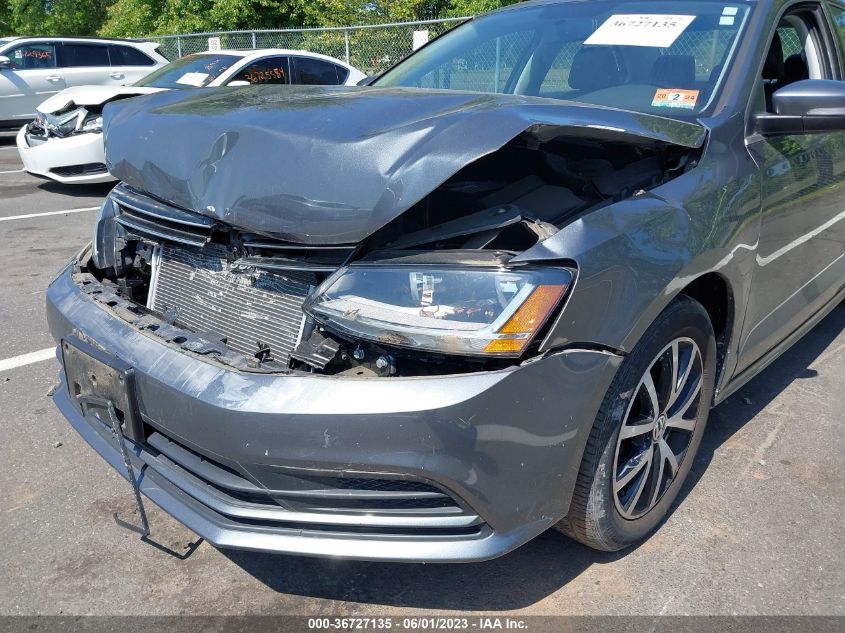 2017 VOLKSWAGEN JETTA 1.4T SE - 3VWDB7AJ6HM280945