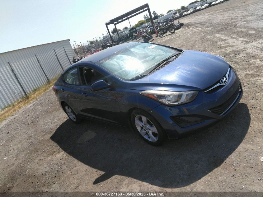 2016 HYUNDAI ELANTRA SE - 5NPDH4AE0GH693273