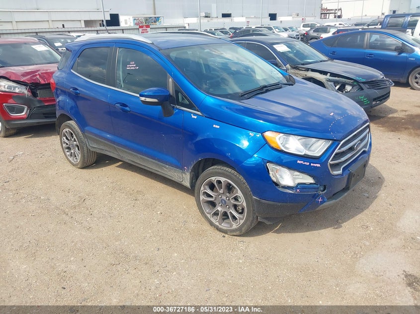 VIN MAJ6S3KL6MC402502 2021 FORD ECOSPORT TITANIUM