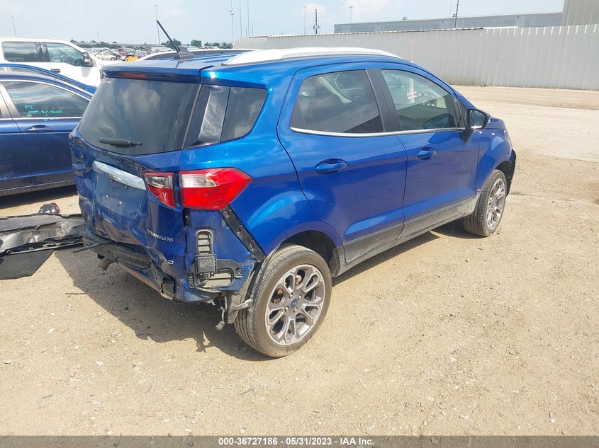 VIN MAJ6S3KL6MC402502 2021 FORD ECOSPORT TITANIUM