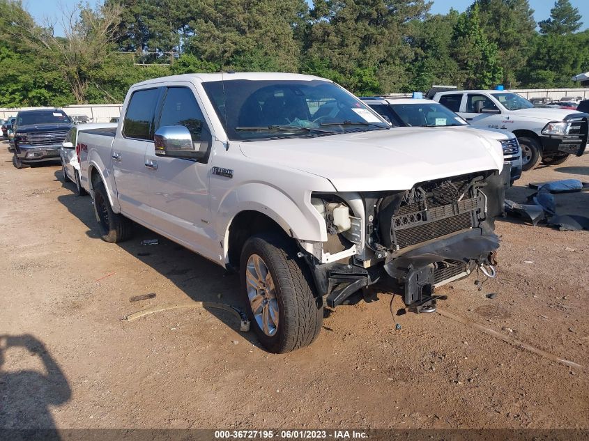 2015 FORD F-150 PLATINUM - 1FTEW1EG9FFA70893